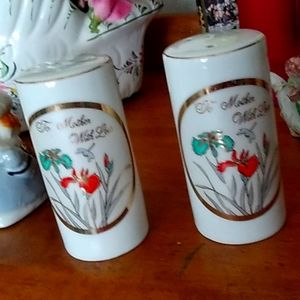 To Mother Salt & Pepper Shakers